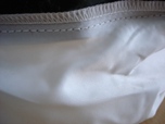 Detail textilního sáčku