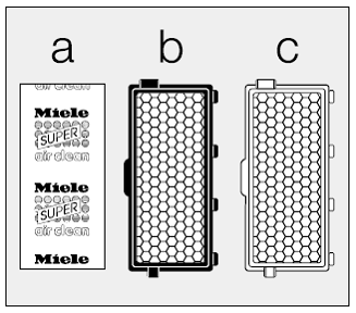 Filtry ve vysavači S42xx